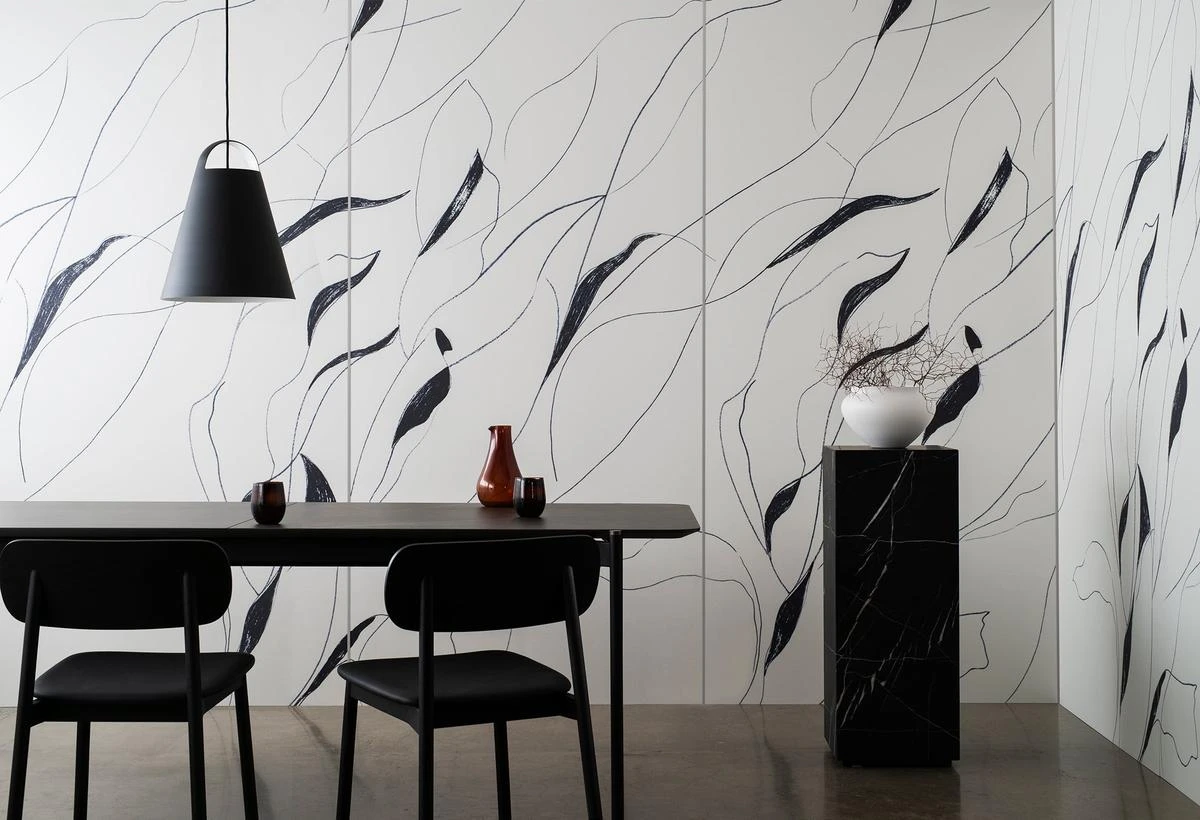 Vine acoustic panels – charcoal