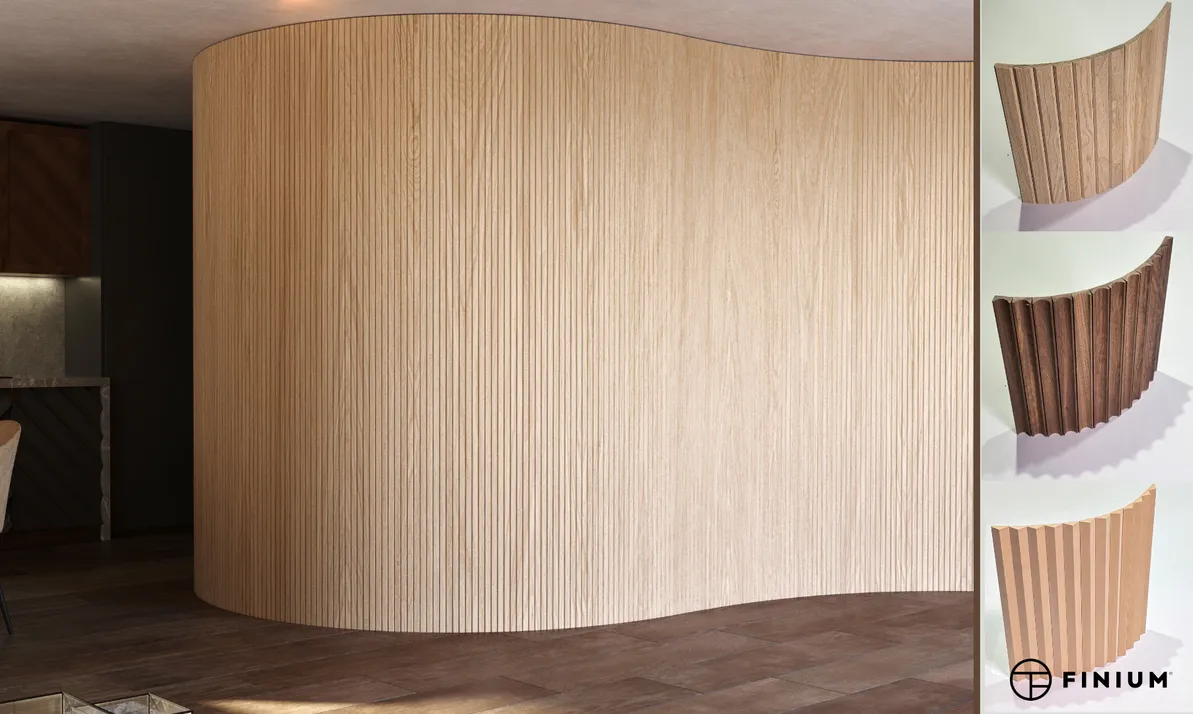 New From Finium: Tambour Wall Panels Hero